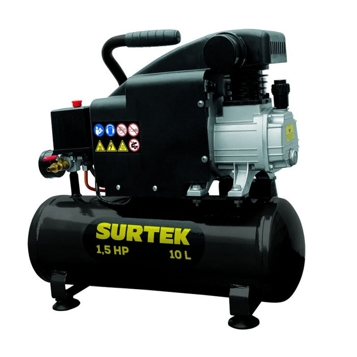 COMPRESOR SURTEK COMP410 1.5 HP 10 LITROS 127V