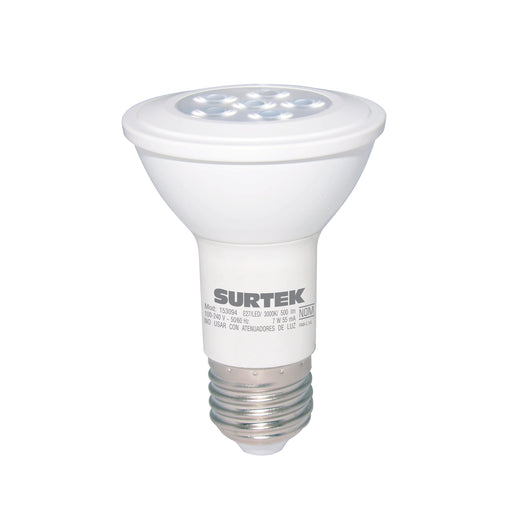 foco surtek (pvl) 153094 reflector led 7w/100-240v/500 lum/e27/luz calida - SIGASA