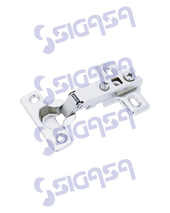 BISAGRA LOCK LBD35R (PVL) BIDIMENCIONAL RECTA 35mm/110/COMPLETA (PAR)