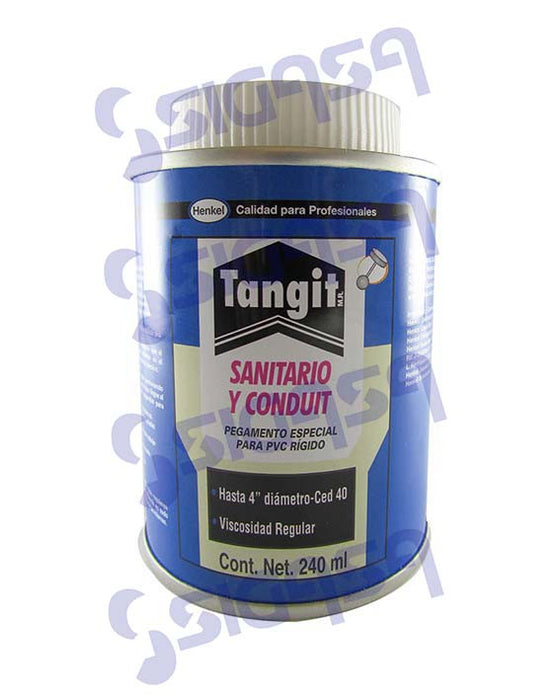 TANGIT ESPECIAL SANITARIO 240 ml. Tes-240 AZUL, CMP-RESISTOL/TANGIT, SIGASA, SIGASA