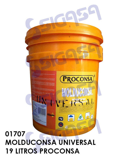 molduconsa universal 19 litros proconsa - SIGASA