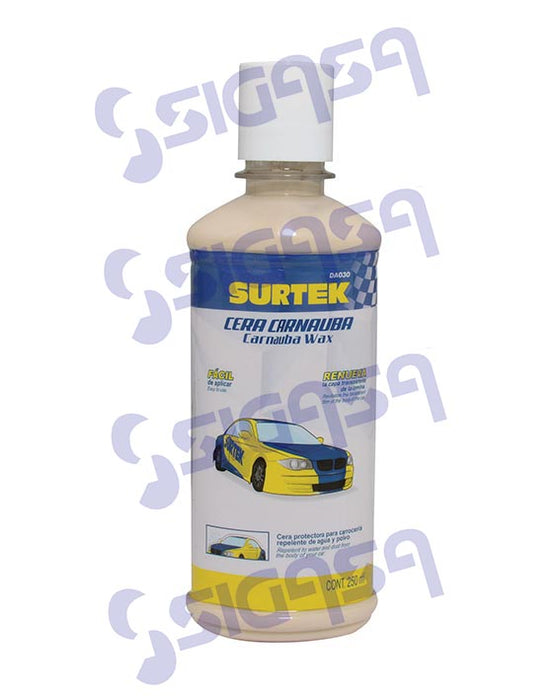 CERA SURTEK DA030 CARNAUBA 250ml