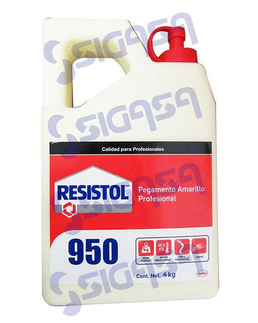 RESISTOL 950 CARPINTERO  4 KG, CMP-RESISTOL/TANGIT, SIGASA, SIGASA