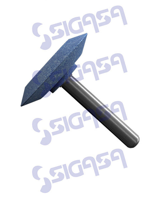 punta  615 metal ar a-36 azul 40x10 - SIGASA