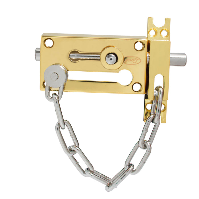 pasador lock l048lbb c/cadena laton brillante - SIGASA