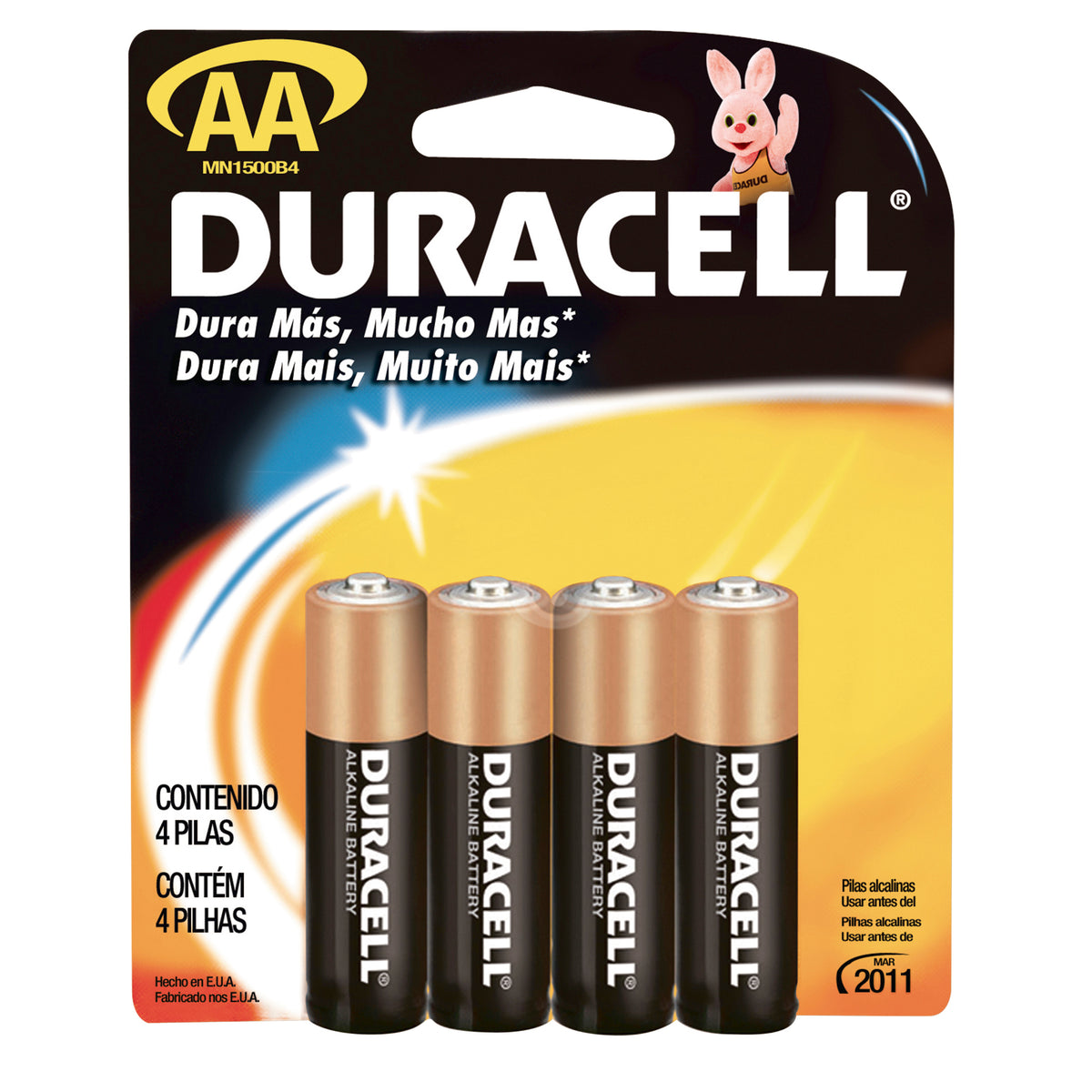 PAPELERIA DIEGO  PILA DURACELL RECARGABLE STAYCHARGED AAA 900 MAH BLISTER  DE 4 UNIDADES