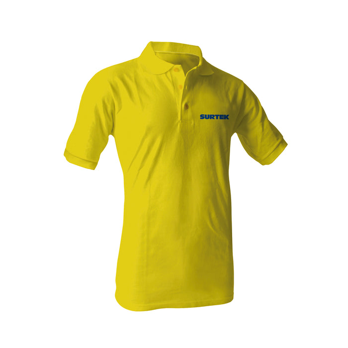 playera surtek stkpoal polo caballero amarillo grande - SIGASA