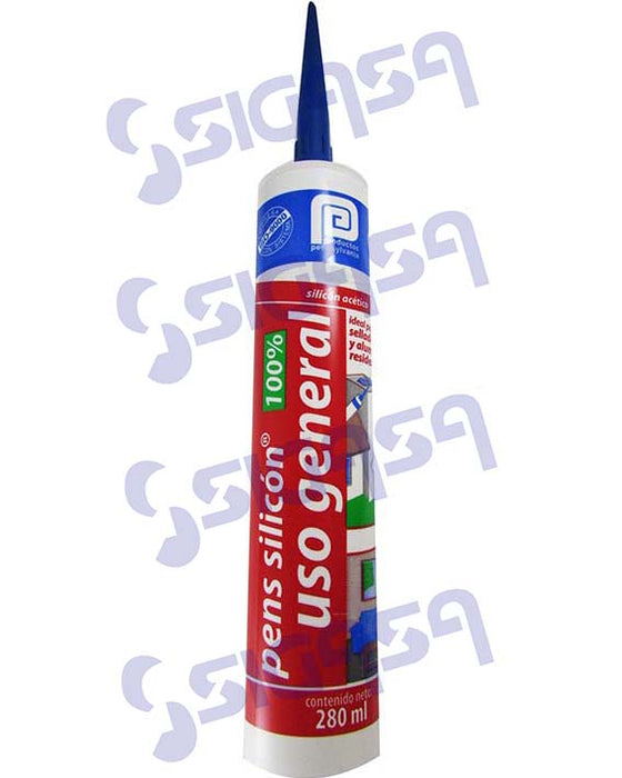 pens silicon uso general blanco 280 ml cartucho *** - SIGASA