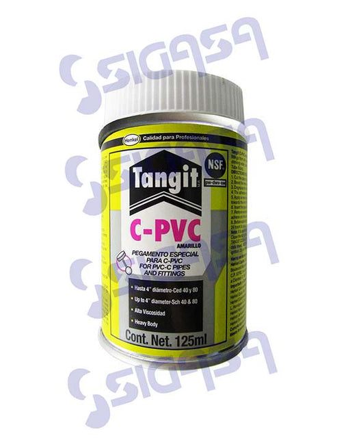 TANGIT CPVC AMARILLO 125 ml., CMP-RESISTOL/TANGIT, SIGASA, SIGASA