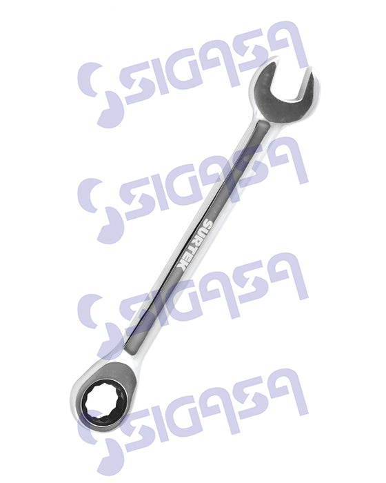 LLAVE SURTEK 100578 COMBINADA 8mm C/MATRACA