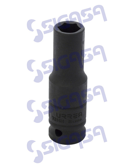 DADO URREA 7318H IMPACTO LARGO 1/2x9/16" 6P