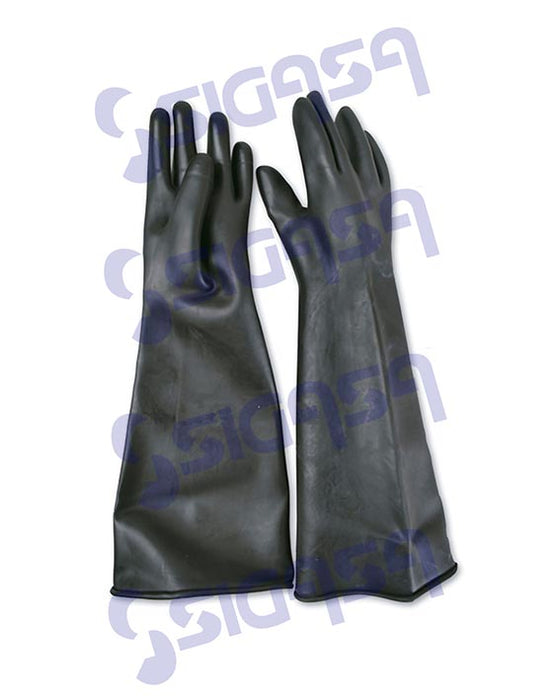 GUANTE SURTEK 137398 LATEX IND # 9 NEGRO