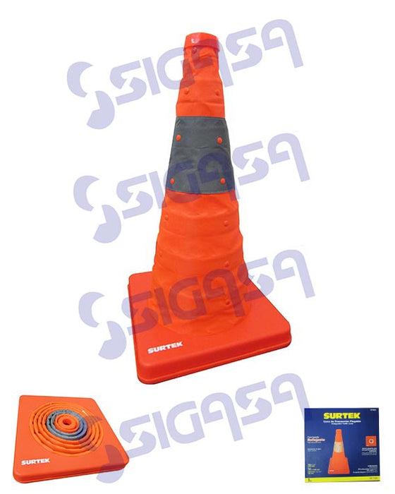 CONO SURTEK 137605 PRECAUCION PLEGABLE DE 45 CM