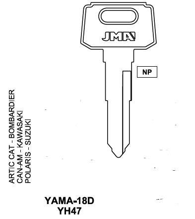 FORJA X119=YH47            (YAMA-18D) YAMAHA