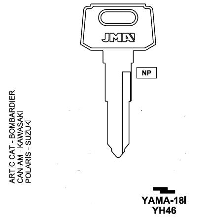 FORJA X120=YH46 (YAMA-18I) YAMAHA